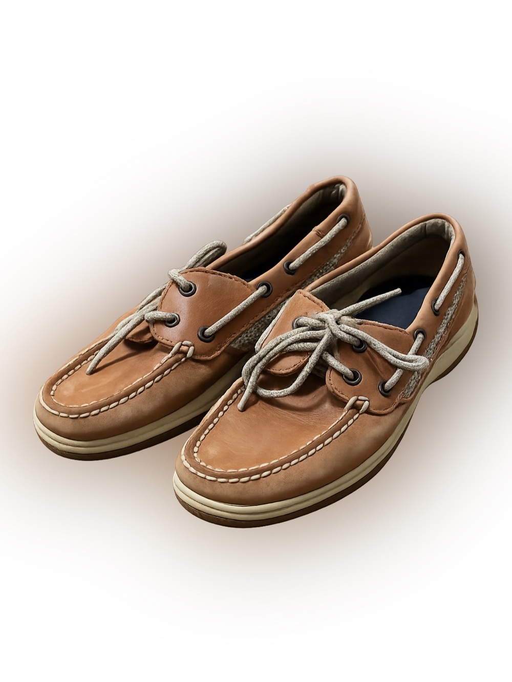 Sperry Top-Sider Intrepid Boat Shoes Women’s Size 7M Brown Leather Comfort Lace